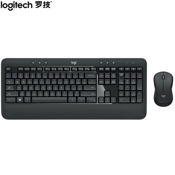 罗技（Logitech）MK540 无线键鼠套装 办公键鼠套装 全尺寸 黑色 带无线2.4G接收器 企业