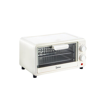 美的（Midea）PT10X1多功能家用 迷你小烤箱 电烤箱蛋糕烘焙 60-230℃调温 白色企业采购 SSZ