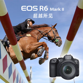 佳能（Canon）EOS R6 Mark II +RF 24-70mm F2.8 USM 镜头 扫街拍摄套装