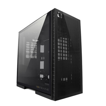 几何未来（GeometricFuture）Model6 Cezanne塞尚 黑色 ATX电脑机箱（360冷排/垂直风道/三面玻璃/）