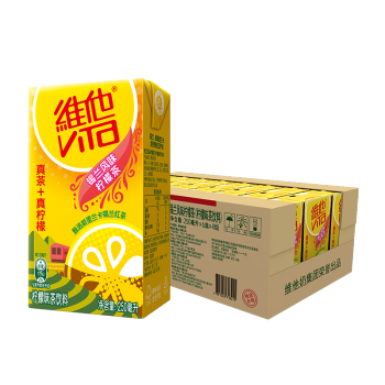 维他奶维他锡兰风味柠檬味茶饮料250ml*24盒 锡兰风味柠檬茶家庭分享装