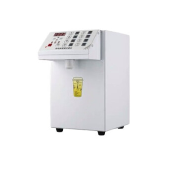 QKEJQ   果糖机商用奶茶店全自动烤奶果糖定量机设备全套咖啡小型微电脑版   白色普通8.5L