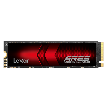雷克沙（Lexar）512G SSD固态硬盘 ARES 战神系列 M.2接口(NVMe协议) PCIe 4.0x4 读速7200MB/s