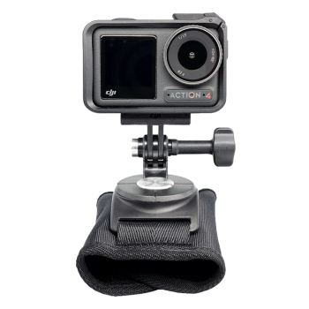 MAXCAM/麦思卡姆 适用于影石Ace Pro/GoPro 12/11/10运动相机背包肩带夹固定底座双肩书包背带支架配件