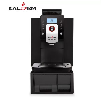 咖乐美（KALERM）1601Pro 黑色咖啡机 一键意式家用商用办公室自动清洗 全自动花式咖啡机