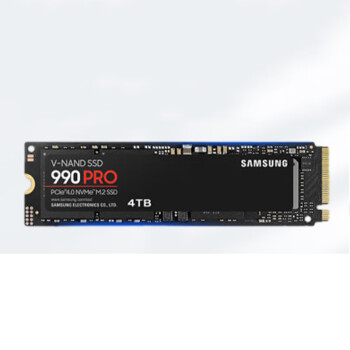 三星 990 PRO SSD固态硬盘 M.2接口 4T NVMe协议 PCIe 4.0