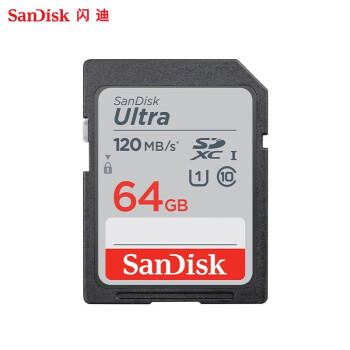 闪迪（SanDisk）64GB SD存储卡 C10 至尊高速版内存卡 读速140MB/s 捕捉全高清 数码相机理想伴侣