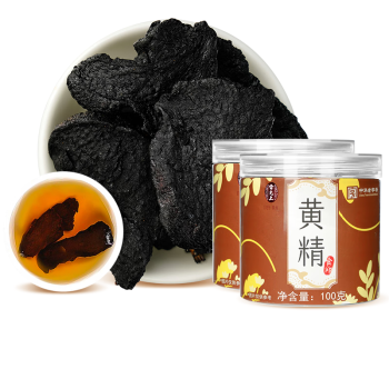 雷允上黄精片100g*2 男性五宝茶原料 黄精茶泡水喝