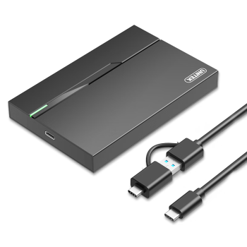 优越者移动硬盘盒2.5英寸Type-C 10Gbps固态机械SSD硬盘盒USB3.2转SATA串口笔记本电脑外接读取盒子S240C