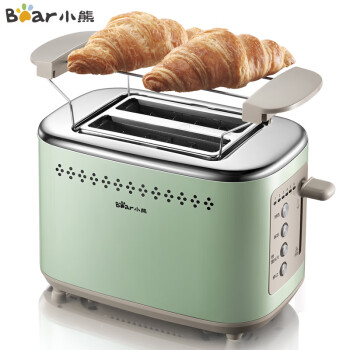 小熊（Bear）DSL-C02A1 面包机 多士炉 烤面包机 早餐自动家用小型烤吐司机馒头不锈钢 企业团购 Y类