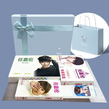 抖音同款创意礼品赵丽颖周边任嘉伦张新成许凯盒海报明信片书签生日