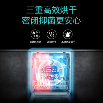 西门子(SIEMENS) 12套大容量家用洗碗机嵌入式 智能变频 加强除菌双重烘干SJ636X04JC（不含门板）
