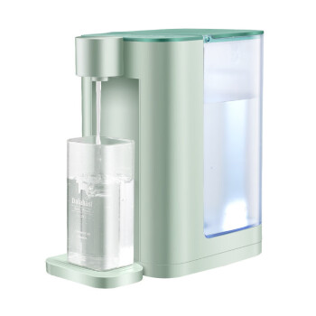 蒋莱（JANLA）即热型式自动家用迷你台式饮水机 绿色2.8L即热饮水机[3.0L水桶]