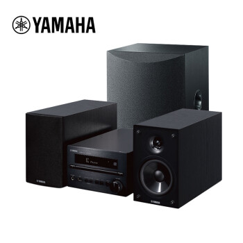 雅马哈（YAMAHA）CRX-B370+NS-BP102+NS-SW050音响音箱  组合音响  桌面音响 蓝牙音响 主机黑色音箱黑色