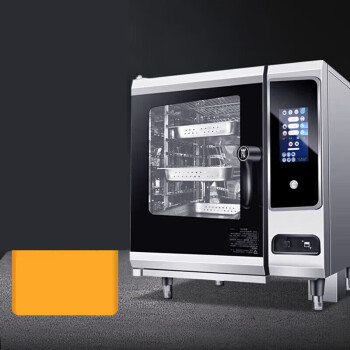 妙磁蒸烤箱商用电热大型全自动蒸烤箱一体机自动清洗 底座版AWE-061L