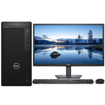 戴尔（DELL）3000MT高性能商用办公台式电脑整机 I5-12500 16G 256G+1T RX550-4G独显+27英寸定制K