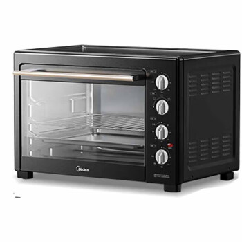 Midea美的电烤箱家用40L大容量多功能电烤箱独立控温机械操控四层烤位多功能烘焙MG38CB-AA黑色