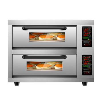 喜莱盛大型烘焙烤箱商用 披萨面包蛋糕月饼地瓜电烤箱二层二盘 380V电压XLS-K22S