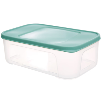 禧天龙抗菌保鲜盒大容量食品级冰箱收纳盒厨房蔬菜水果冷冻盒子1.8L*3