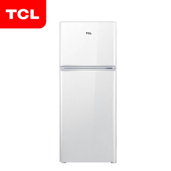 TCL 120L 冰箱 单门 轻便小冰箱BCD-120C珍珠白（企业采购）