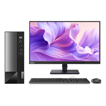 联想(Lenovo)扬天M4000q 2024款 商用办公台式电脑主机(酷睿14代i5-14400 16G 1T+512G)23英寸