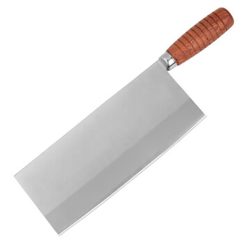 漠羽 菜刀 全钢一体厨师专用十八子斩切两用刀 F208-2