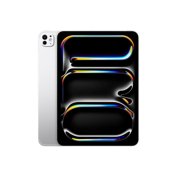 Apple/苹果 iPad Pro 11英寸 M4芯片 2024年新款平板电脑(2TB eSIM版/标准玻璃/MVWH3CH/A)银色
