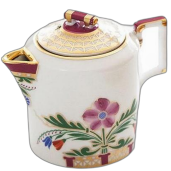 俄皇茶具莫斯科河畔系列下午茶套装高颜值瓷器 奶罐