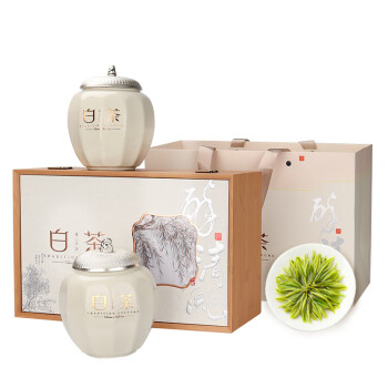 第一江南安吉绿茶白茶醉清风明前特级200g2024新茶茶叶礼盒春茶父亲节礼物