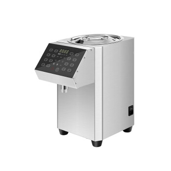 别颖 果糖机商用奶茶店专用设备精准定量果粉小型机器全自动果糖定量机   果糖机（银色）