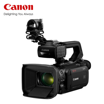 佳能（Canon）XA70专业数码摄像机 15倍光学变焦 4K高画质全像素双核CMOS 便携摄像机（512G卡套装）