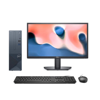 戴尔（DELL）灵越3020S 台式电脑主机 (酷睿13代i5-13400 16G 512GSSD)21.5英寸显示器 高性能CPU