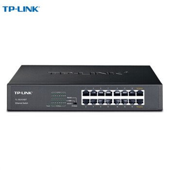 普联（TP-LINK）16口全千兆交换机 企业级交换器 监控分线器 分流器 金属机身 基本型/16口千兆 TL-SG1016DT