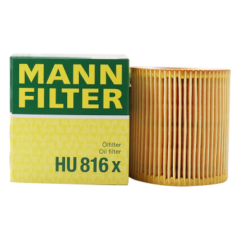 曼牌（MANNFILTER）机油滤清器机油滤芯机滤HU816X宝马1系3系5系6系7系X3X4X5X6Z4/X1