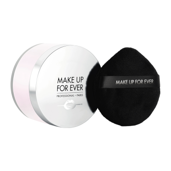 玫珂菲（MAKE UP FOR EVER）清晰无痕蜜粉散粉定妆粉16g#1.2清透紫去黄提亮遮瑕控油 生日礼物