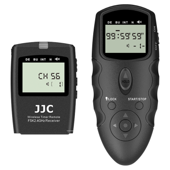 JJC 适用佳能快门线R5 5D2 5D3 5D4 6D2 1DX3 R3 R5C单反微单相机无线遥控器定时延时摄影RS/TC-80N3