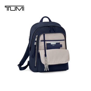 途明（TUMI）Voyageur系列女士商务旅行时尚休闲双肩包 0196601IDG 靛蓝色\t