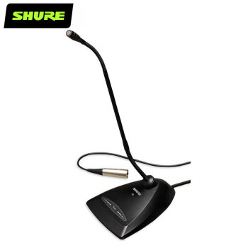 SHURE 舒尔 MX412D/C 有线鹅颈式电容麦克风 演讲台式会议有线话筒 鹅颈30.5厘米 心形指向