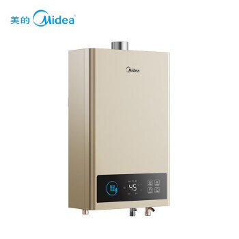 美的（Midea）燃气热水器JSQ22-12HCM家用12升天然气恒温强排式防冻节能燃气热水器