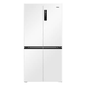 海尔（Haier）冰箱517升十字门超薄零距离自由嵌入式冰箱全空间保鲜月莹白冰箱 BCD-517WGHTD1BW9U1