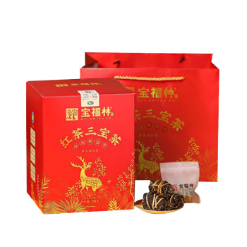宝福林 陈皮红茶新会柑红茶三宝茶CT-HCSBC 258g/盒