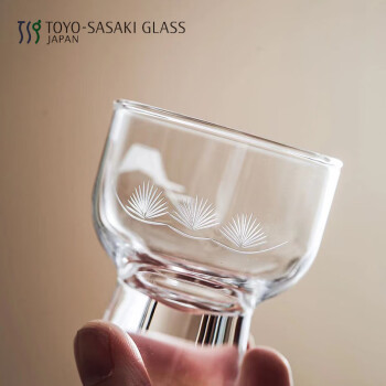 东洋佐佐木（TOYO-SASAKI GLASS）玻璃杯日本进口白酒杯清酒杯厚底柳宗理杯营销活动商务伴手礼