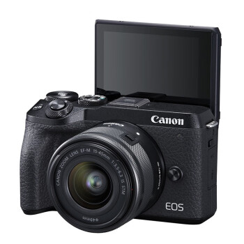 Canon 佳能 M6套机 美颜数码照相机 直播4K视频拍摄