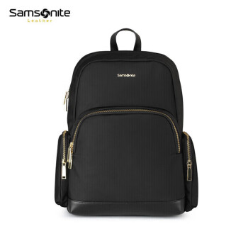 新秀丽（Samsonite）双肩包潮流女包女士背包电脑包礼物送女生黑色小号TW2*09002