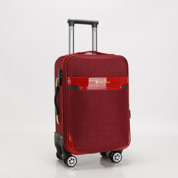 拉杆箱男旅行箱万向轮超大帆布密码箱26吋28吋行李箱男布料1616红色24