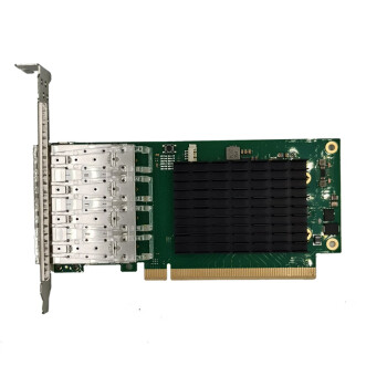 NIC-1000-E810大数据网卡E810开发的四口25G网卡PCIe 4.0 x16接口，半长半高4*SFP28 25GE/10GE/1GE