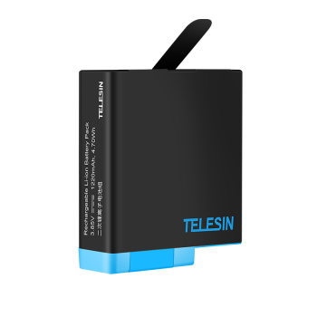 TELESIN适配GoPro8电池hero7 6 5运动相机锂电池可充电