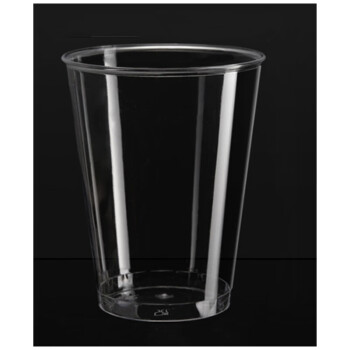 金五缘 一次性杯子透明塑料杯 航空杯（直筒）100ml/个 1组（共360个）