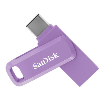 闪迪（SanDisk）128GB Type-C USB3.2 手机U盘DDC3紫色 读速高达400MB/s 自动备份 手机电脑两用 双接口大容量优盘