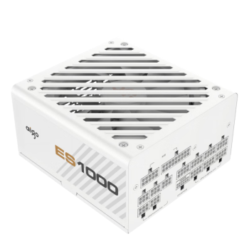 爱国者（aigo）电竞ES1000W ATX3.0金牌全模组 白色 台式机电脑主机电源（80PLUS金牌/原生PCIE5.0/大单路/4090）